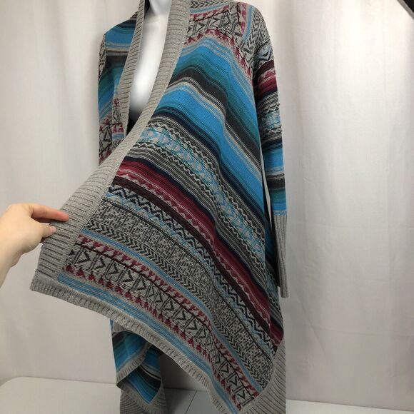 Stetson Women's Size XS Western Long Sleeve Cardigan Sweater Jacket Aztec - Picture 1 of 6